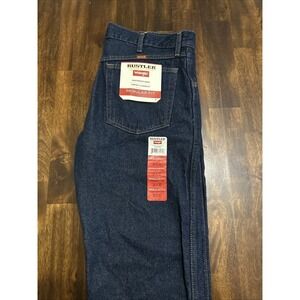 G1N with tags Rustler Wrangler Jeans Mens 34x32 Mens Regular Straight Leg Heavyw